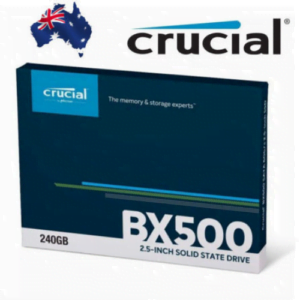 Crucial 240GB SSD 2.5″ BX500 Solid State Drive SATA III