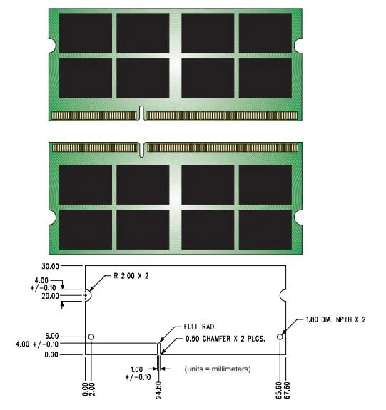 ddr3 sodimm dimensions