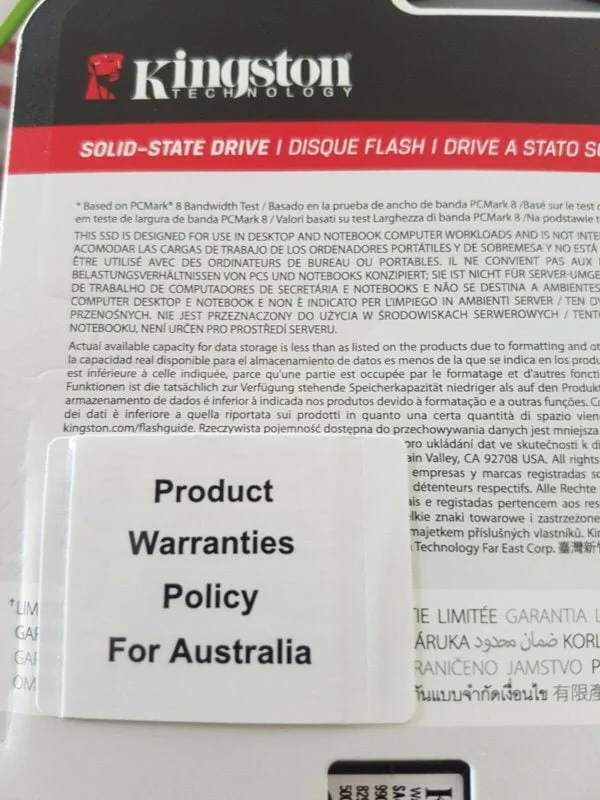 Kingston A400 480GB SSD - Image 3
