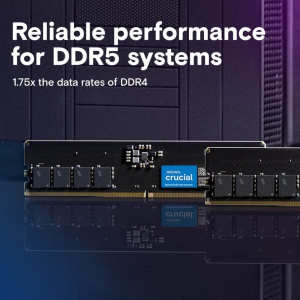 Crucial DDR5-5600 16GB UDIMM メモリー Crucial 16GB Kit (8GBx2) DDR5-5600 UDIMM
